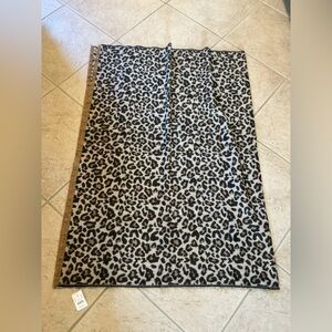 NWT J. crew animal print blanket scarf